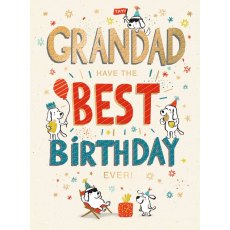 Grandad Best Birthday Card