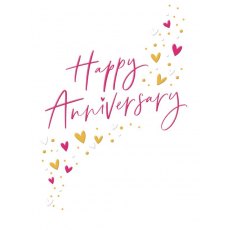 Just Saying Happy Anniversary Card