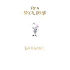 Smudge Special Friend Card