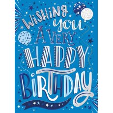 Wishing You A Very Happy Birthday Card