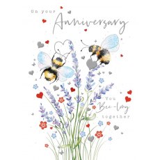You Bee Long Together Anniversary Card