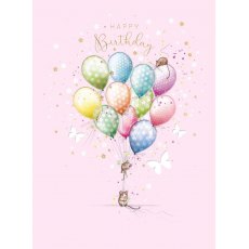 Joli Balloons Birthday Card