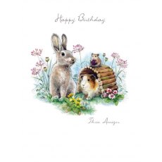 Paw Three Amigos Birthday Card