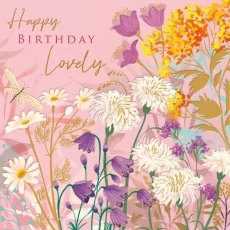 Sanja Mixed Meadow Birthday Card