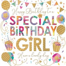 Alina Special Birthday Girl Card