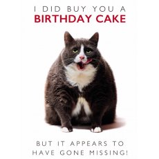 Picture This Birthday Cake Card