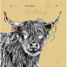 Manomals Herd It's Your Birthday Card