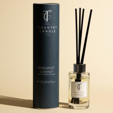 Country Candle Co Pastels Bergamot & Honey Reed Diffuser 100ml