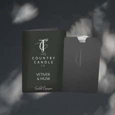 Country Candle Co Scented Expressions Vetiver & Musk Fragrance Card