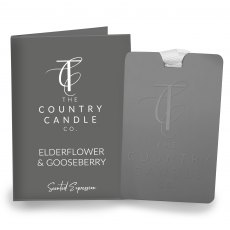 Country Candle Co Scented Expressions Elderflower & Gooseberry Fragrance Card