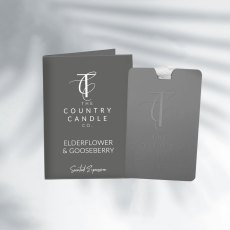 Country Candle Co Scented Expressions Elderflower & Gooseberry Fragrance Card