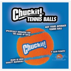 Chuckit! Tennis Ball 4 Pack Medium