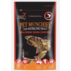 Pet Munchies Salmon Chews Medium 90g