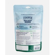 Cooper & Co Semi-Moist Biscuit Glossy Salmon with Spirulina 135g