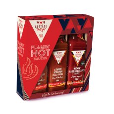 Cottage Delight Flamin Hot Sauces Gift Set