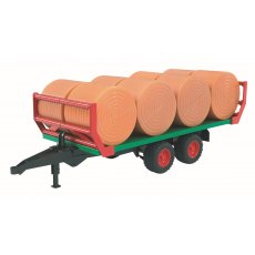 Bruder Bale Trailer With 8 Bales Toy