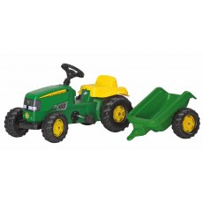 Rolly Ride On John Deere With Trailer Toy