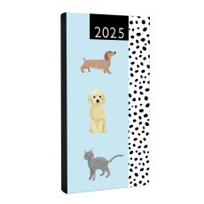 Dogs & Cats Slim Diary Assorted