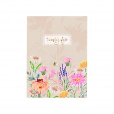 Bee/Floral A5 Diary