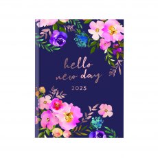Vintage Floral Diary Assorted