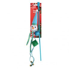 All For Paws Snowman Cat Wand Toy
