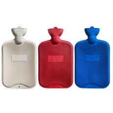 Life Ribbed Hot Water Bottle 1.8L Assorted
