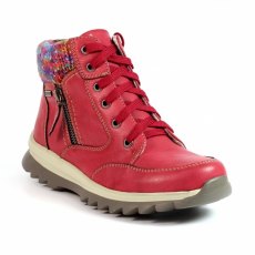 Lunar Buttermere Waterproof Ankle Boot Red