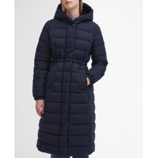 Barbour Clarence Puffer Jacket Navy