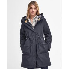 Barbour Bowlees Waterproof Jacket Navy