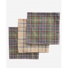 Barbour Tartan Handkerchief 3 Pack