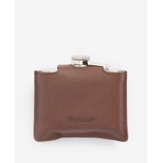Barbour Padbury Quilted Hip Flask Brown/Olive