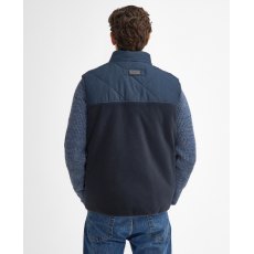 Barbour Hybrid Quilted Gilet Navy