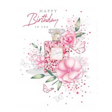 Starla Perfume Birthday Card