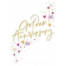 Just Saying Golden Anniversary Card