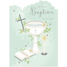 On Your Baptism With Love Card