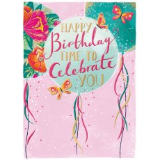 Tropicool Celebrate You Birthday Card