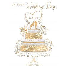 Cake Wedding Day Card