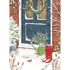 Christmas Card Front Door