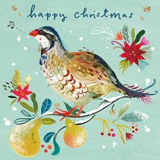 Christmas Card Partridge