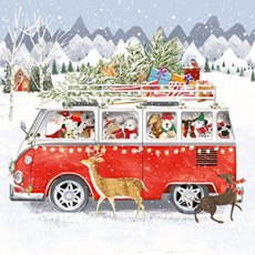 Christmas Card Camper Van