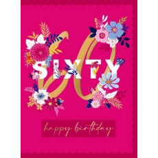 60 Birthday Card