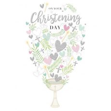 Christening Day Front Card