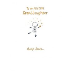 Smudge Amazing Granddaughter Card