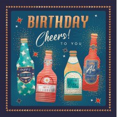 Fella Birthday Cheers Card