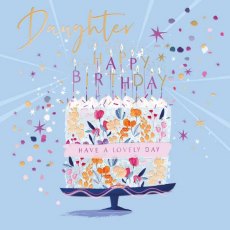 Cake Daughter Birthday Card