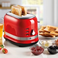 Ariete Moderna 2 Slice Toaster Red