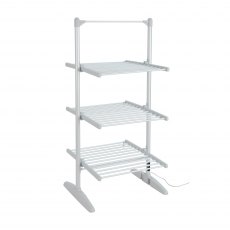 Igenix 3 Tiered Heated Airer Silver