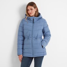 Tog24 Anthorn Padded Parka Jacket Misty Blue