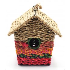 Jardinopia Jute Square Bird House