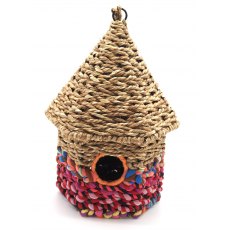 Jardinopia Jute Cylindrical Bird House